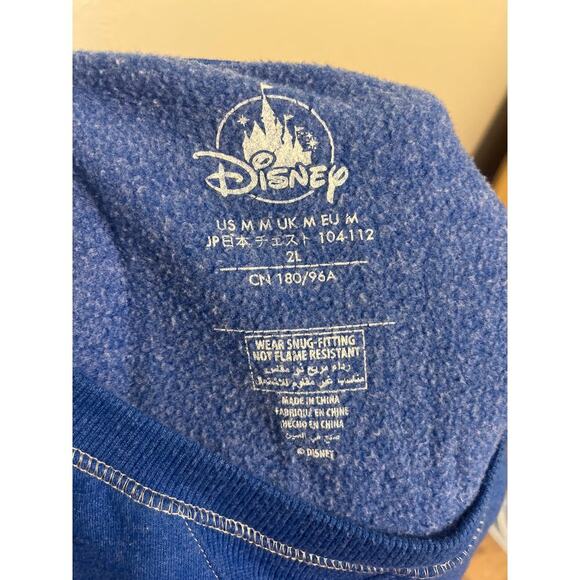 Walt Disney World Mickey Mouse Blue Sweatshirt Medium - Picture 2 of 6